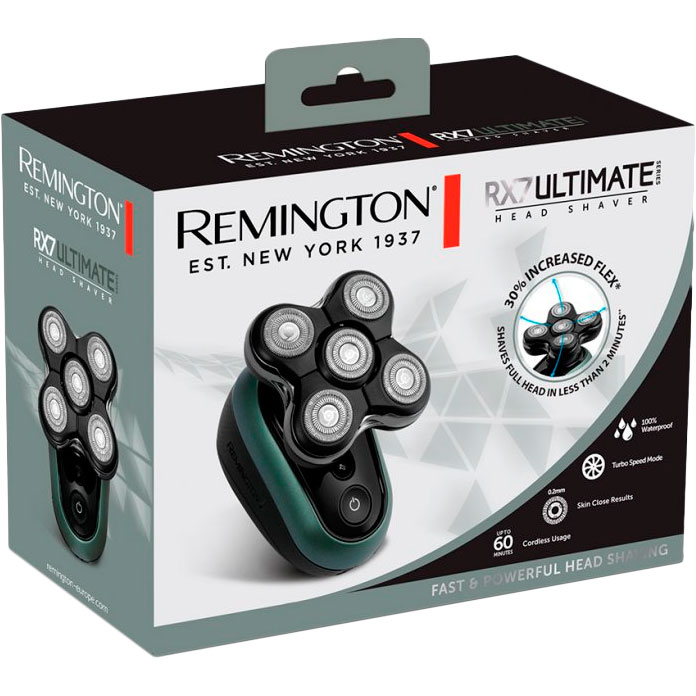 В интернет магазине Электробритва REMINGTON Ultimate Series RX7 XR1600 Black / Green