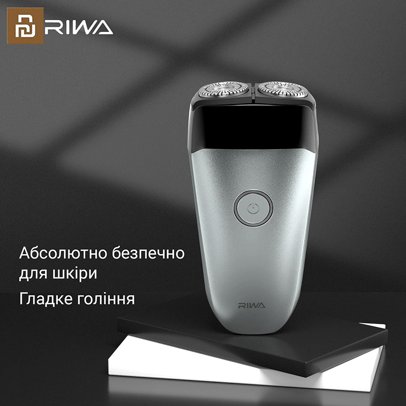 Электробритва RIWA RA-5102 Grey Способ бритья сухое