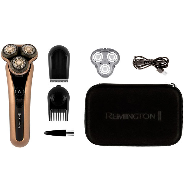 Зовнішній вигляд Електробритва REMINGTON X9 Limitless X XR1795 Black/Brown