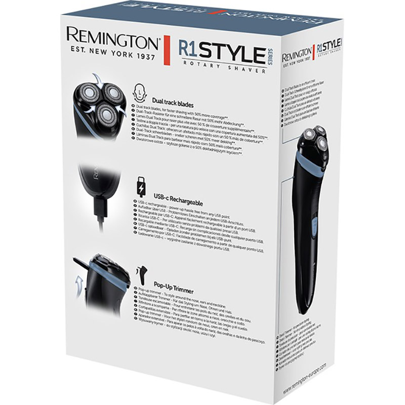 Огляд Електробритва REMINGTON R1000 R1 Style Series Rotary Shaver