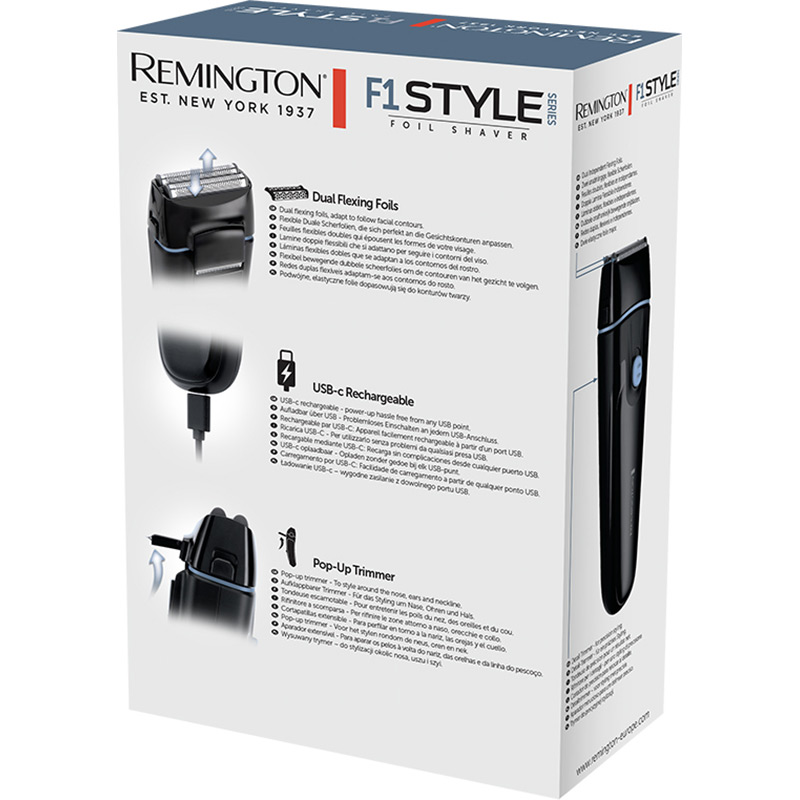 Фото 14 Електробритва REMINGTON F1000 F1 Style Series Foil Shaver (41239560100)