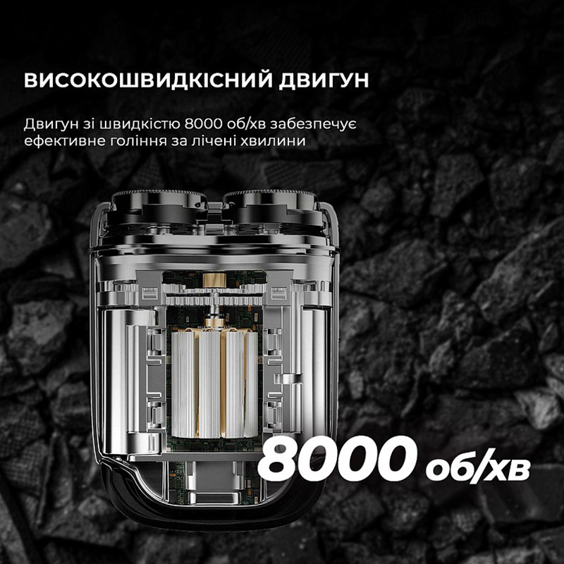 Электробритва METZ SuperCar Shaver MZCP021-BK Black Особенности очистка под струей воды