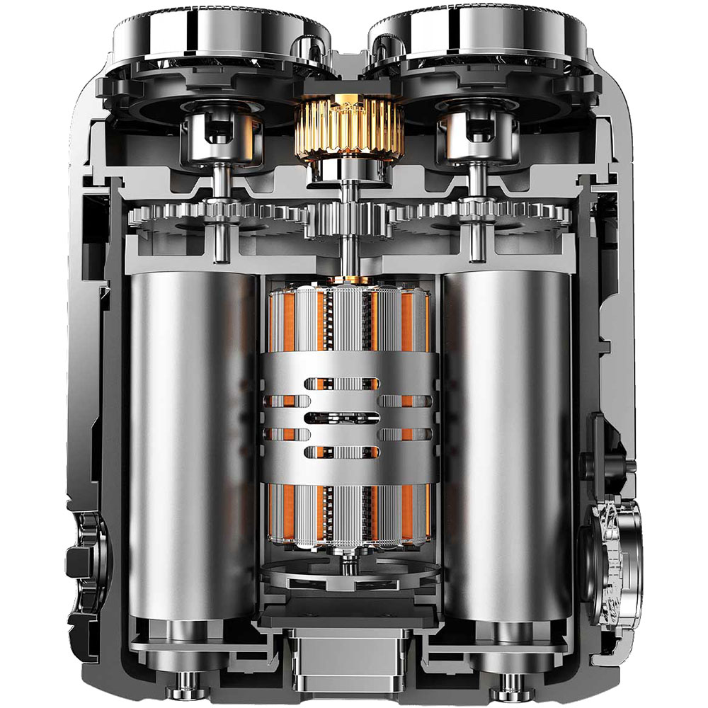 Электробритва METZ Traveller Shaver Orange (MZXZ021-OR) Система бритья роторная