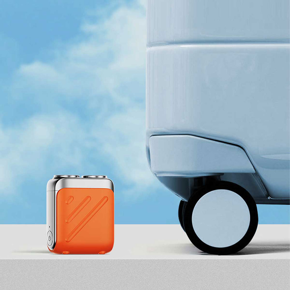 Внешний вид Электробритва METZ Traveller Shaver Orange (MZXZ021-OR)
