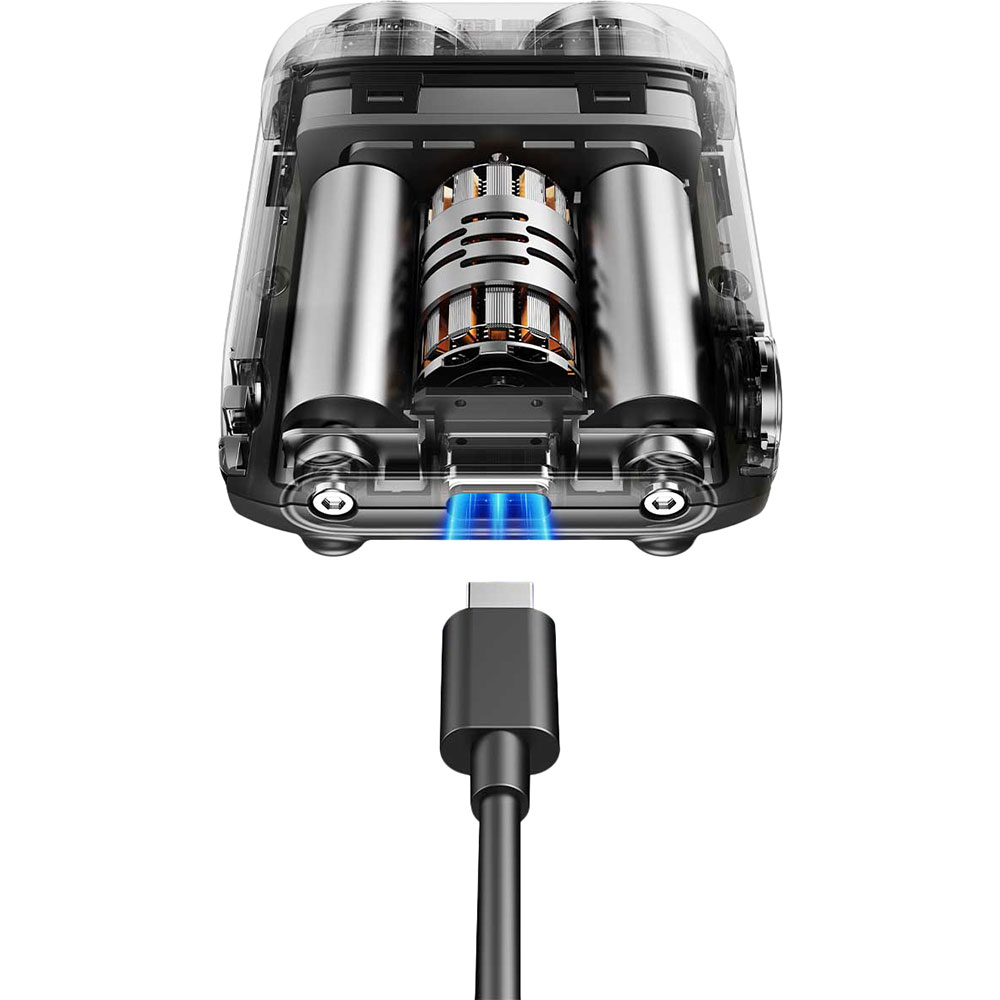 Електробритва METZ Traveller Shaver Black MZXZ021-BK Спосіб гоління сухе та вологе