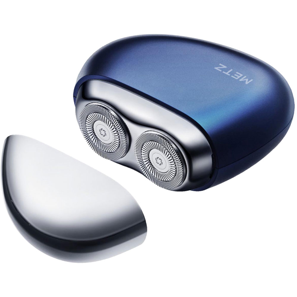 Электробритва METZ Firm Stone Shaver Navy Blue (MZPS021-Navy Blue) Система бритья роторная
