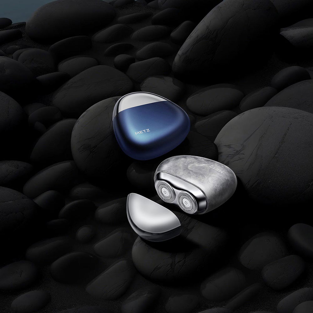 Заказать Электробритва METZ Firm Stone Shaver Navy Blue (MZPS021-Navy Blue)