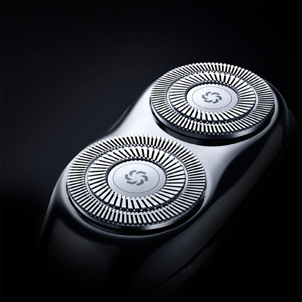 Електробритва METZ Firm Stone Shaver Rock Gray (MZPS021-Rock Gray) Система гоління роторна