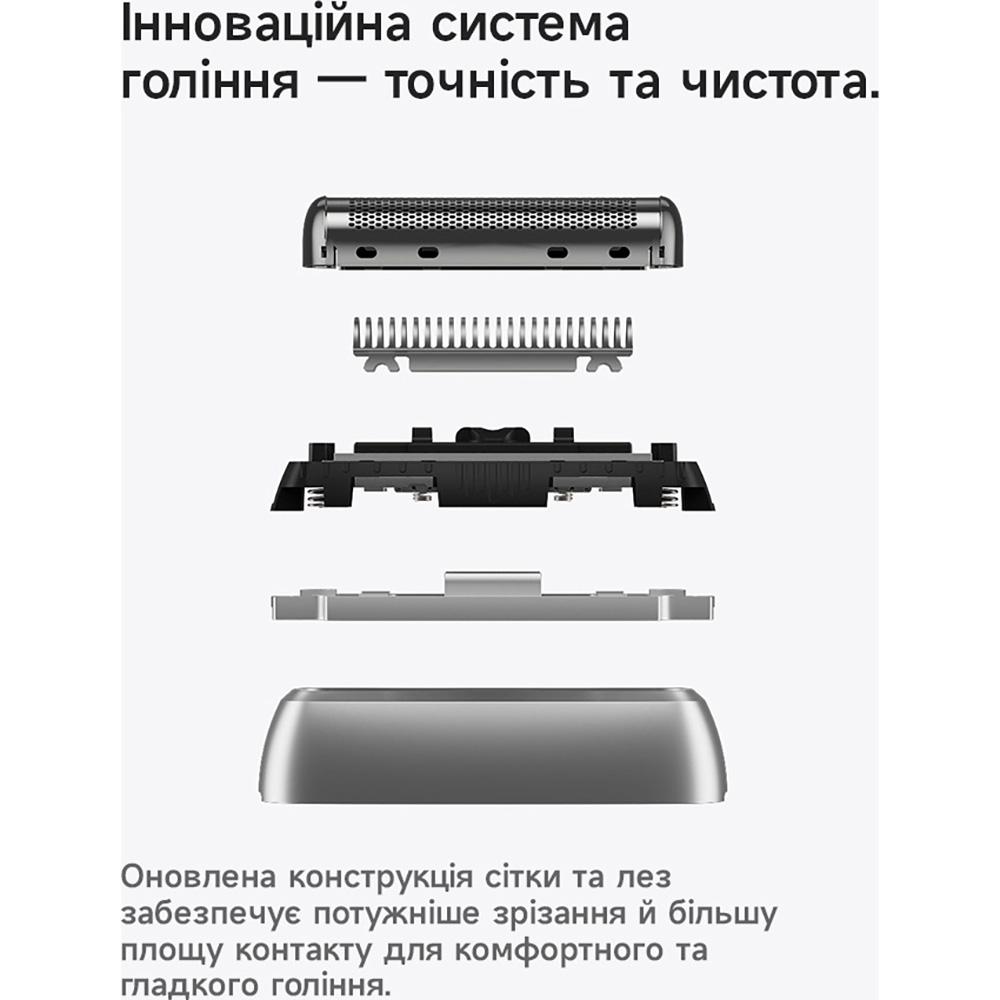 Зовнішній вигляд Електробритва LAIFEN T1 Pro One Blade Grey