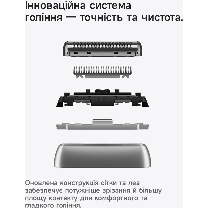 Електробритва LAIFEN T1 Pro One Blade Silver Особливості швидке заряджання