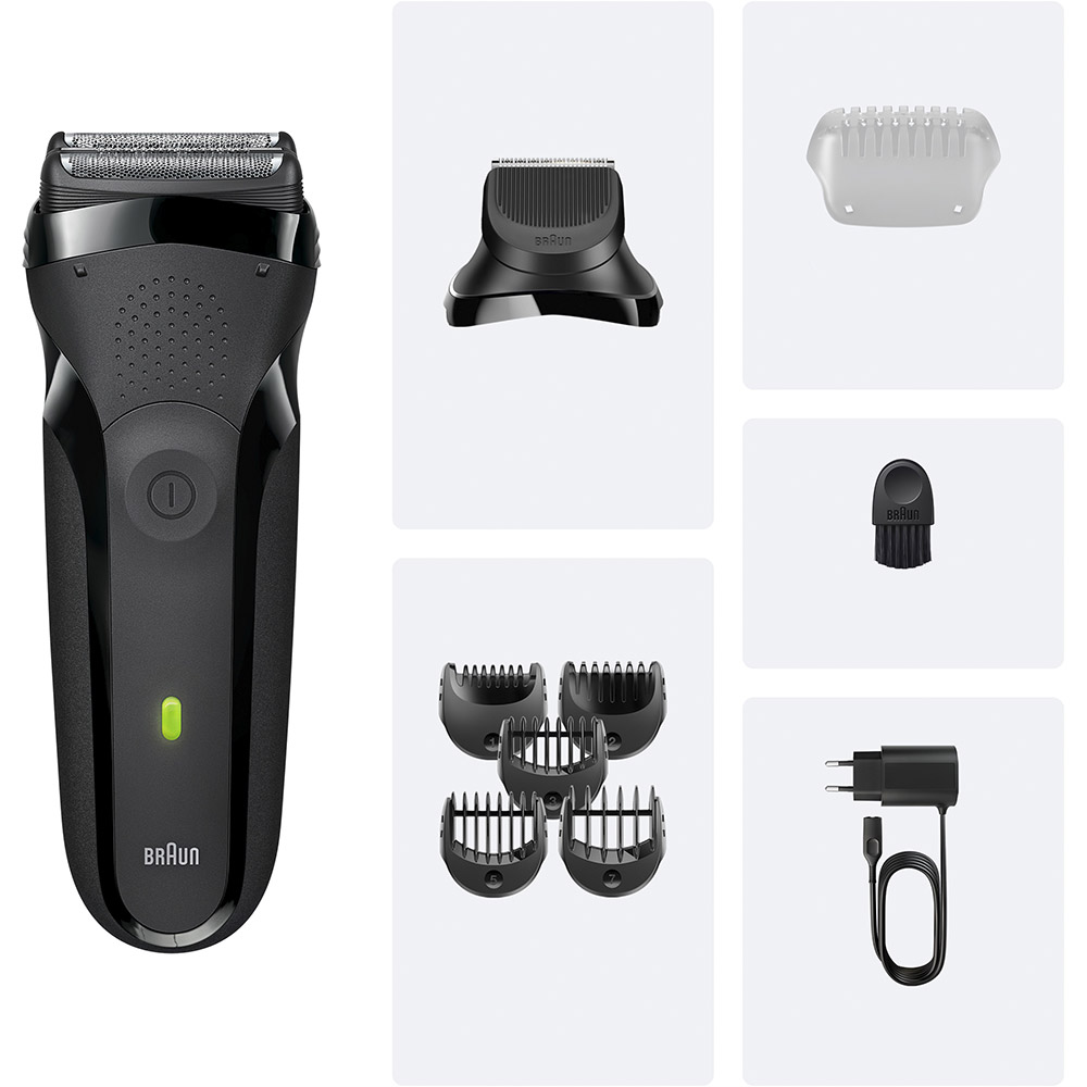Фото Электробритва Braun Series 3 300BT Black (8700216735742)