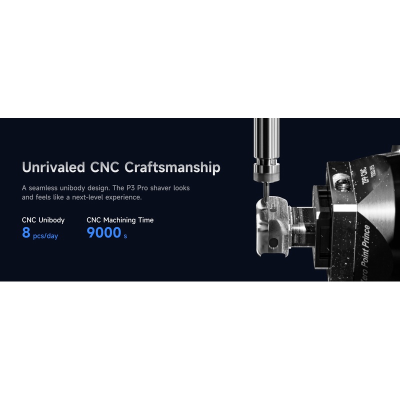 Фото 18 Електробритва Laifen P3 Pro Dark Blue