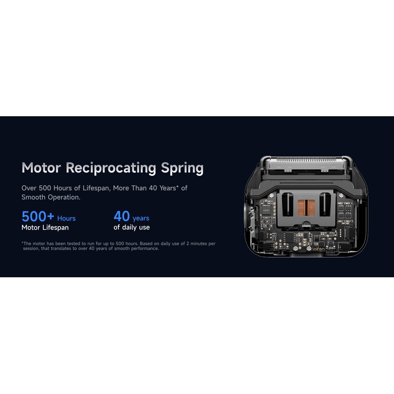 Фото 14 Електробритва Laifen P3 Pro Dark Blue