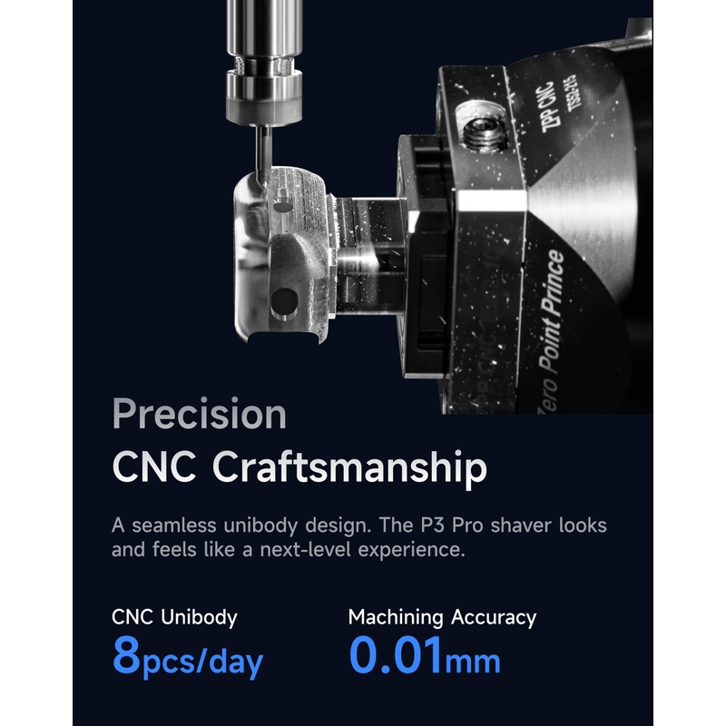 Замовити Електробритва Laifen P3 Pro Dark Blue