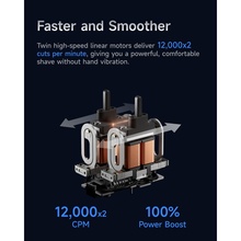 Електробритва Laifen P3 Pro Dark Blue