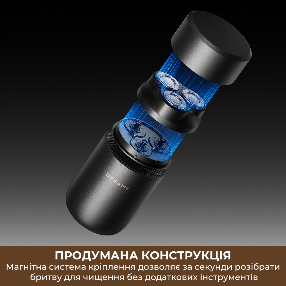 Електробритва DREAME S7 (AS01A) Кількість головок/сіток 3