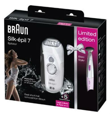 Эпилятор BRAUN SE7 7281WDЧор/Бiл+тримMILO Тип эпилятор