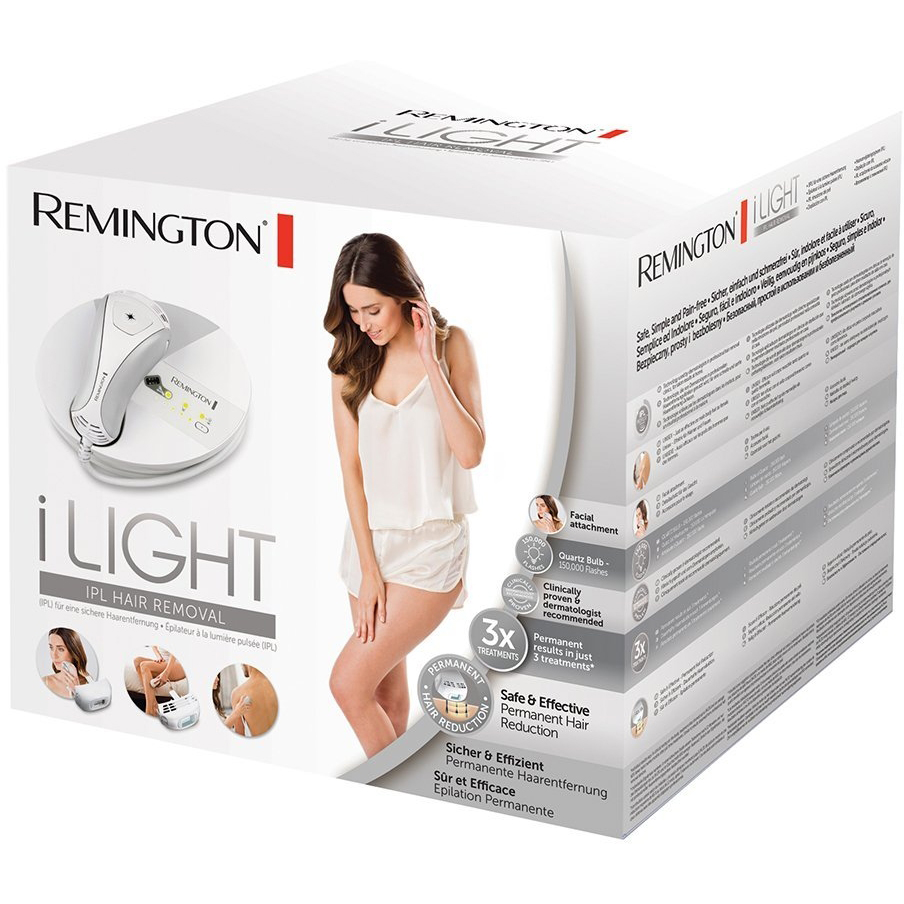 Фотоепілятор REMINGTON i-LIGHT IPL6780 Спосіб епіляції суха