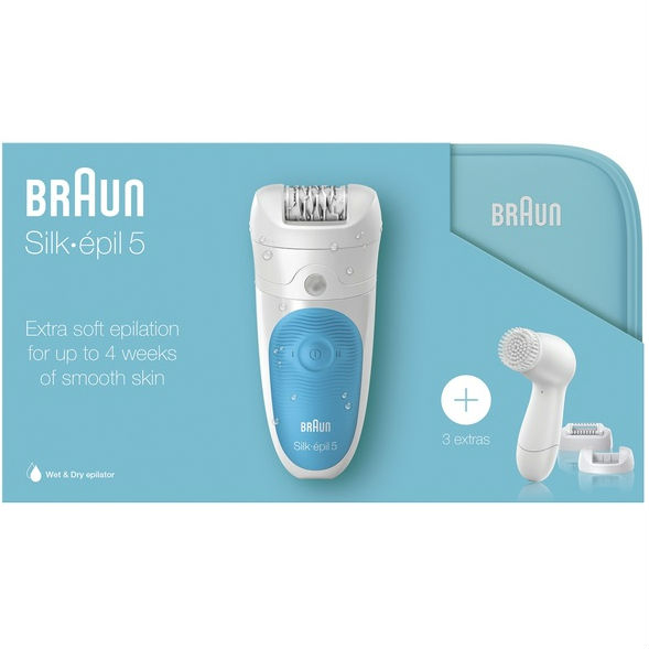 Епілятор Braun Silk epil 5 545 GiftEdition Кількість швидкостей/режимів 2