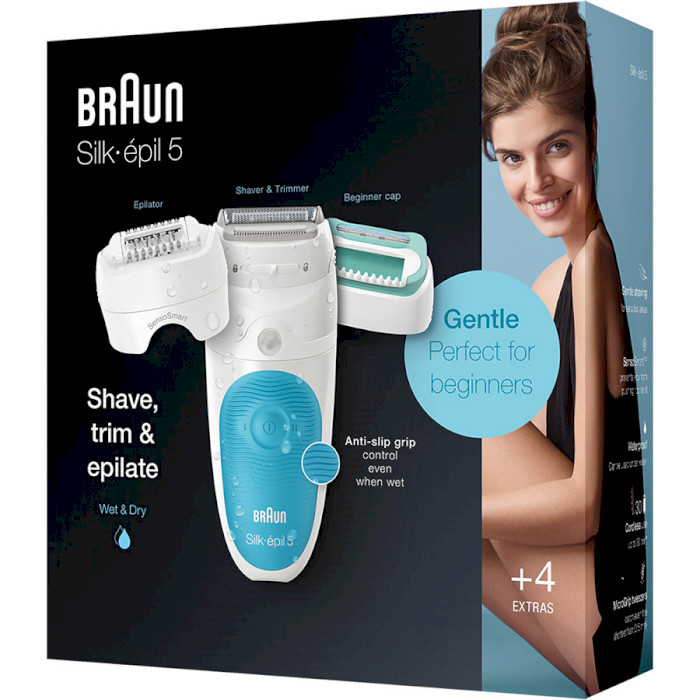 Эпилятор BRAUN Silk-epil 5 SensoSmart 5/610 Эпиляционная головка пинцеты