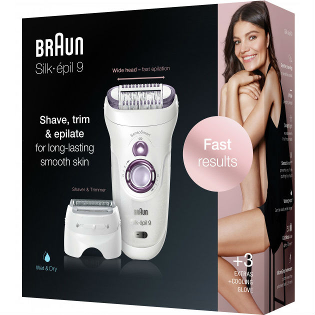 Зовнішній вигляд Епілятор BRAUN Silk epil 9 SES 9/710