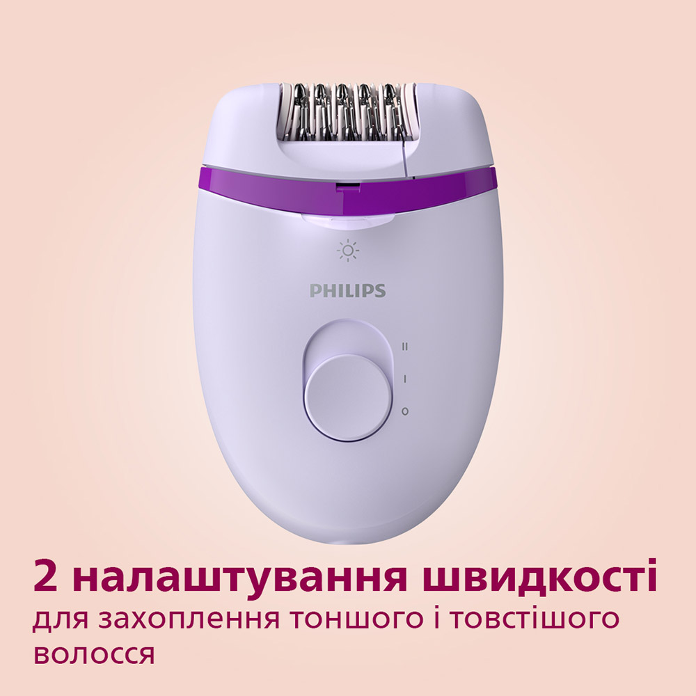 Эпилятор PHILIPS Satinelle Essential BRE275/00 Способ эпиляции сухая
