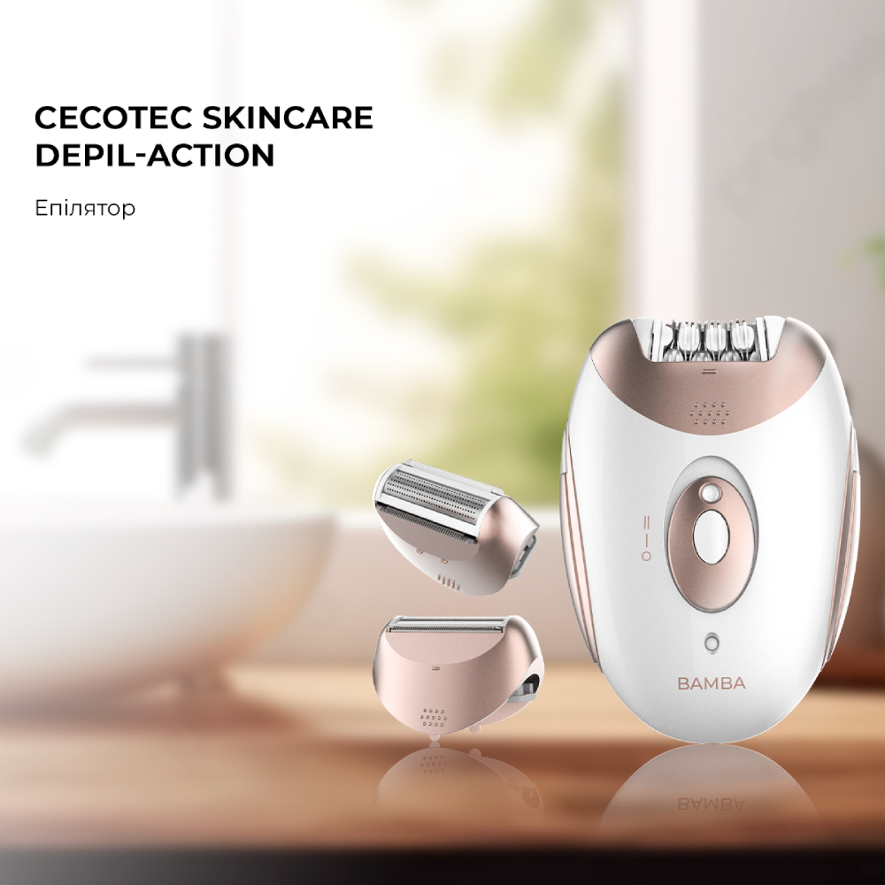 Эпилятор CECOTEC SkinCare Depil-Action (CCTC-04334) Эпиляционная головка пинцеты