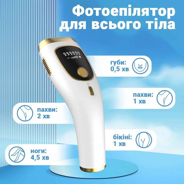 В Украине Фотоэпилятор INSPIRE Sapphire XM-L011W