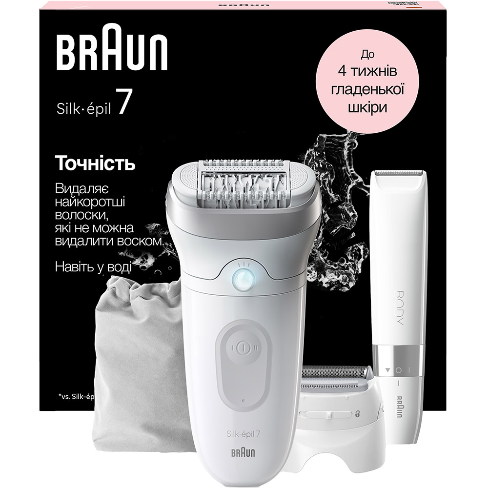 Епілятор BRAUN Silk-еpil 7 SE 7-441 (80743165) Тип епілятор