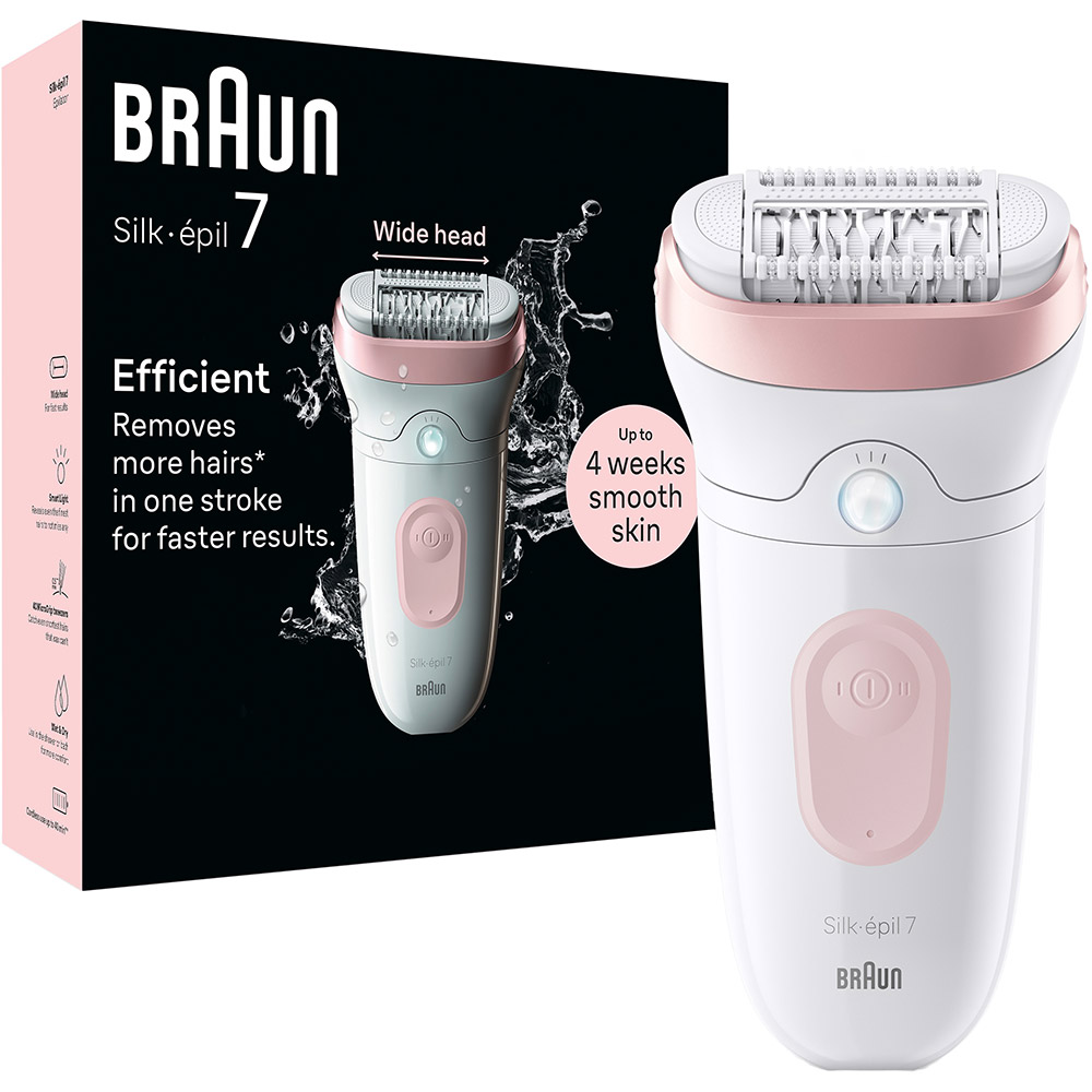 Епілятор BRAUN Електр епілятор Silk-еpil 7 SE 7-000 (80743173) Епіляційна головка пінцети