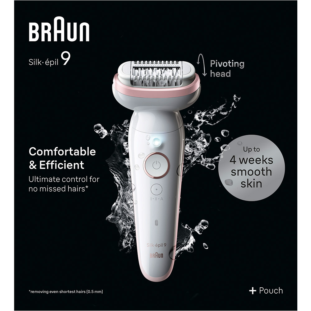 Эпилятор BRAUN Silk-epil 9 SE 9-000 (80743182) Эпиляционная головка пинцеты