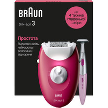 Епілятор BRAUN Silk-еpil 3 SE 3-202 (80743153)