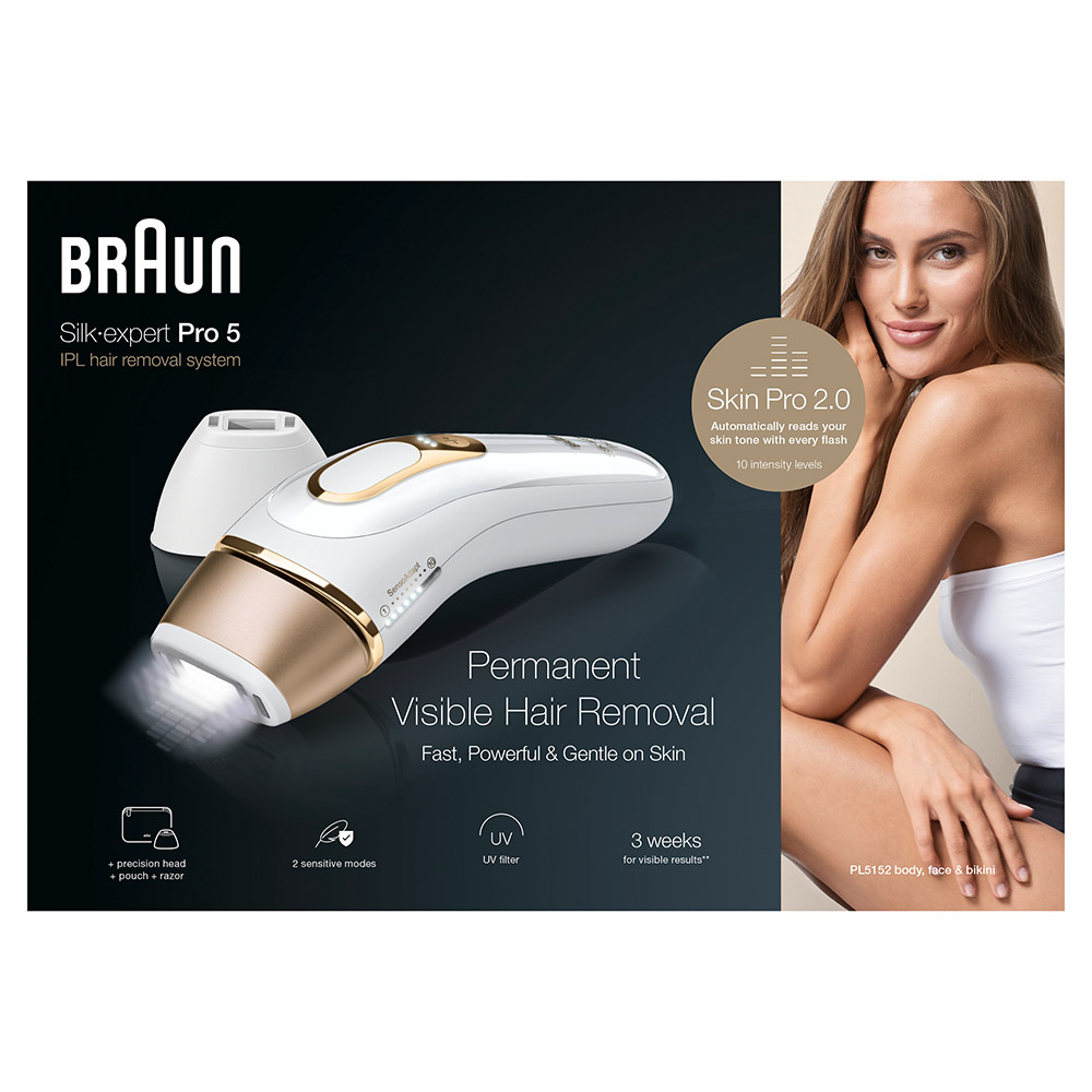 Замовити Фотоепілятор BRAUN Silk-expert Pro 5 PL5152 (80770436)