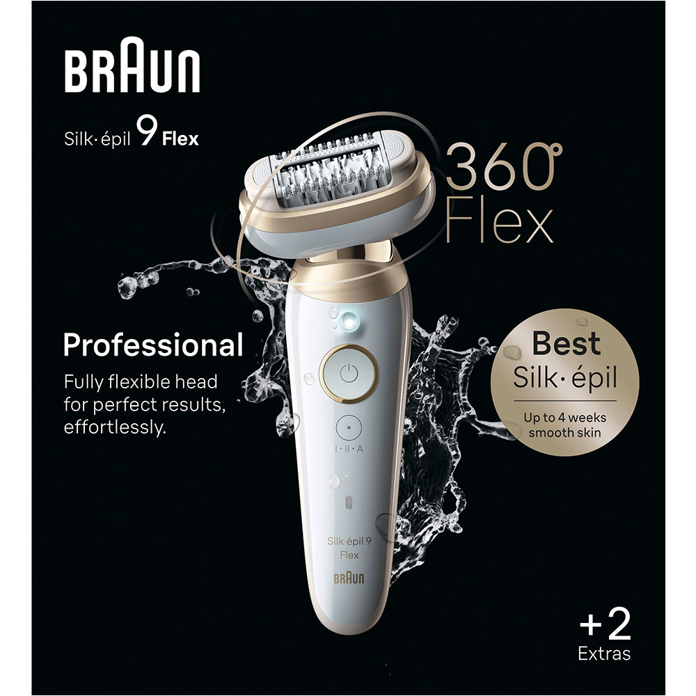 Эпилятор Braun Silk_epil 9 SES 9-011 3D Эпиляционная головка пинцеты