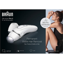 Фотоэпилятор Braun Silk Expert Pro 3 PL3132 + Бритва Gillette Venus Extra Smooth (80770425)