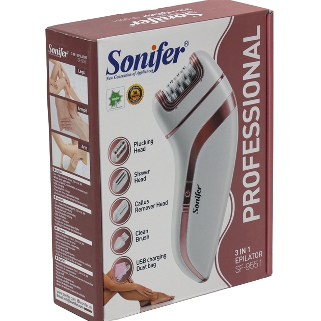 Изображение Эпилятор SONIFER 3 in 1 SF-9551