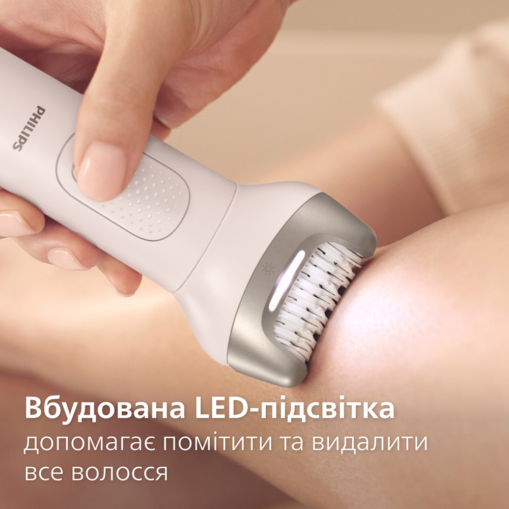 Мультифункціональний прилад для догляду за шкірою Philips Бьюті-набір BRE750/00 серії 9900 з насадкою Skin LED — фото 14