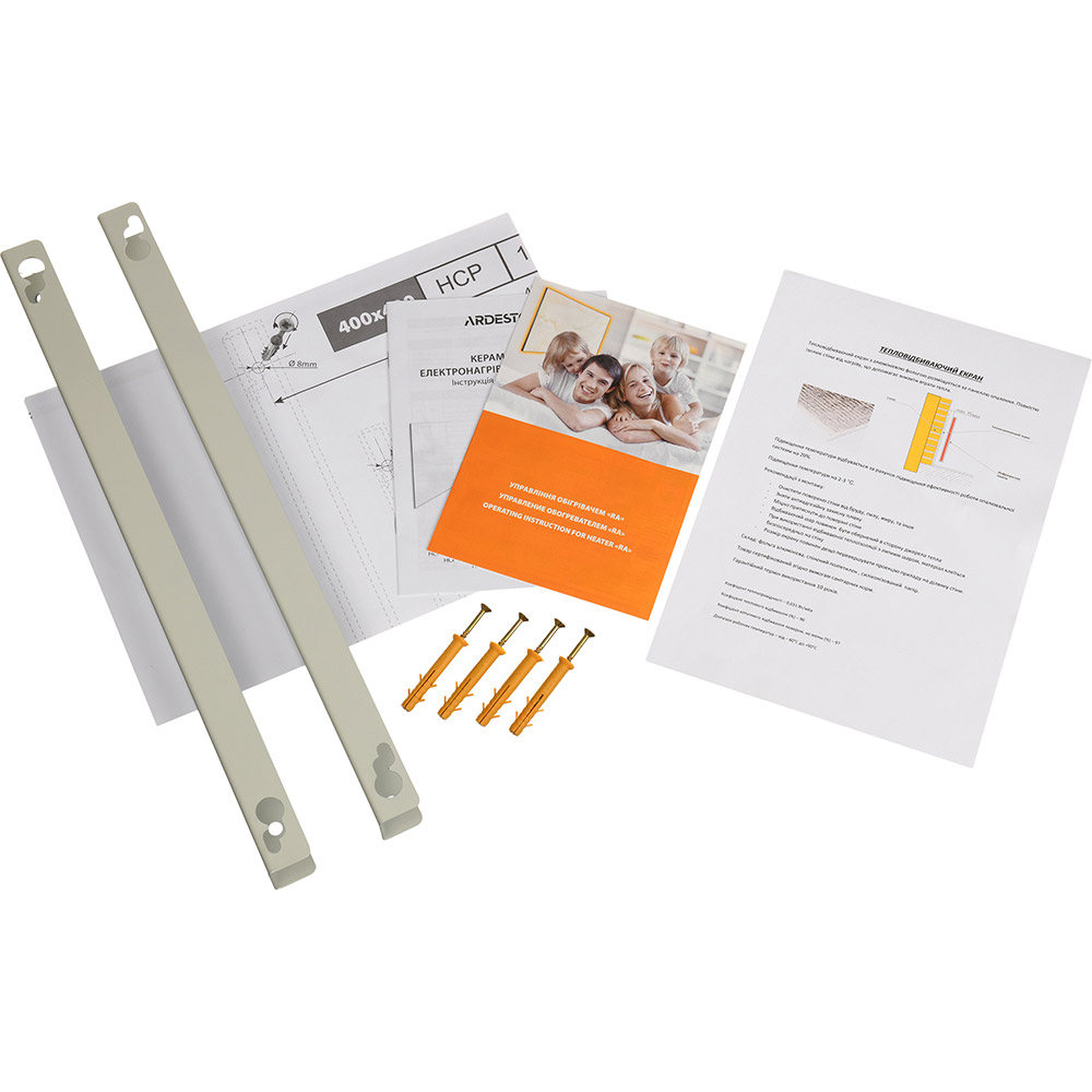 Керамічний обігрівач ARDESTO HCP-1000RBG Керамічний обігрівач ARDESTO HCP-1000RBG Установлення настінна