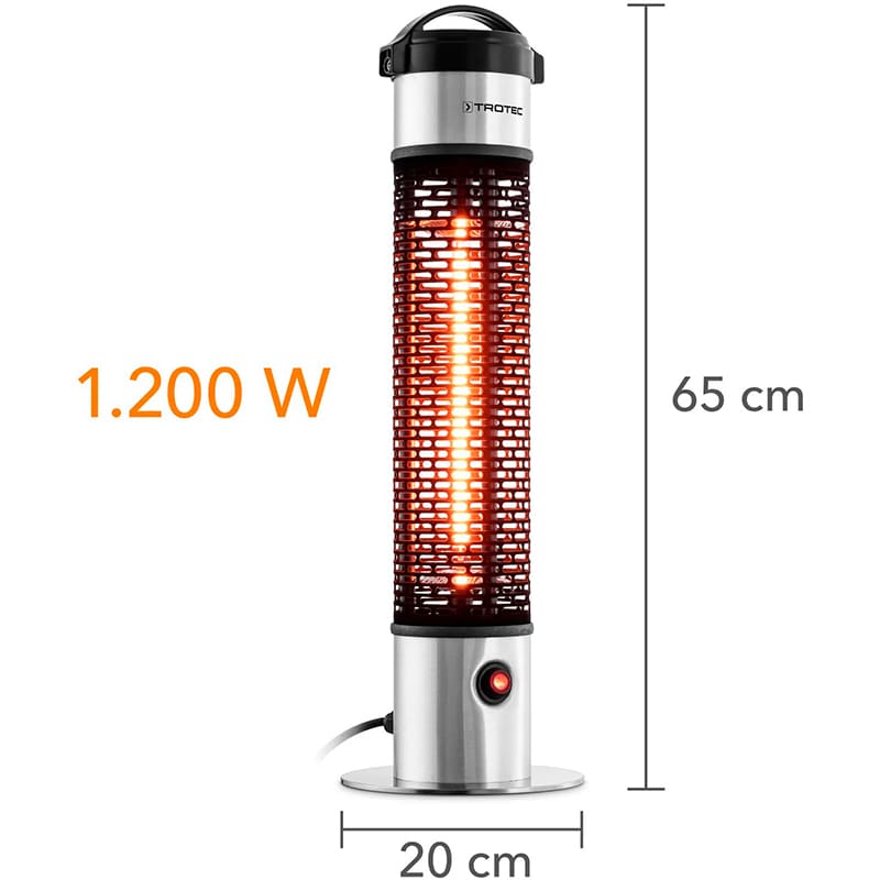 В Фокстрот Инфракрасный обогреватель TROTEC IRS 1200 E