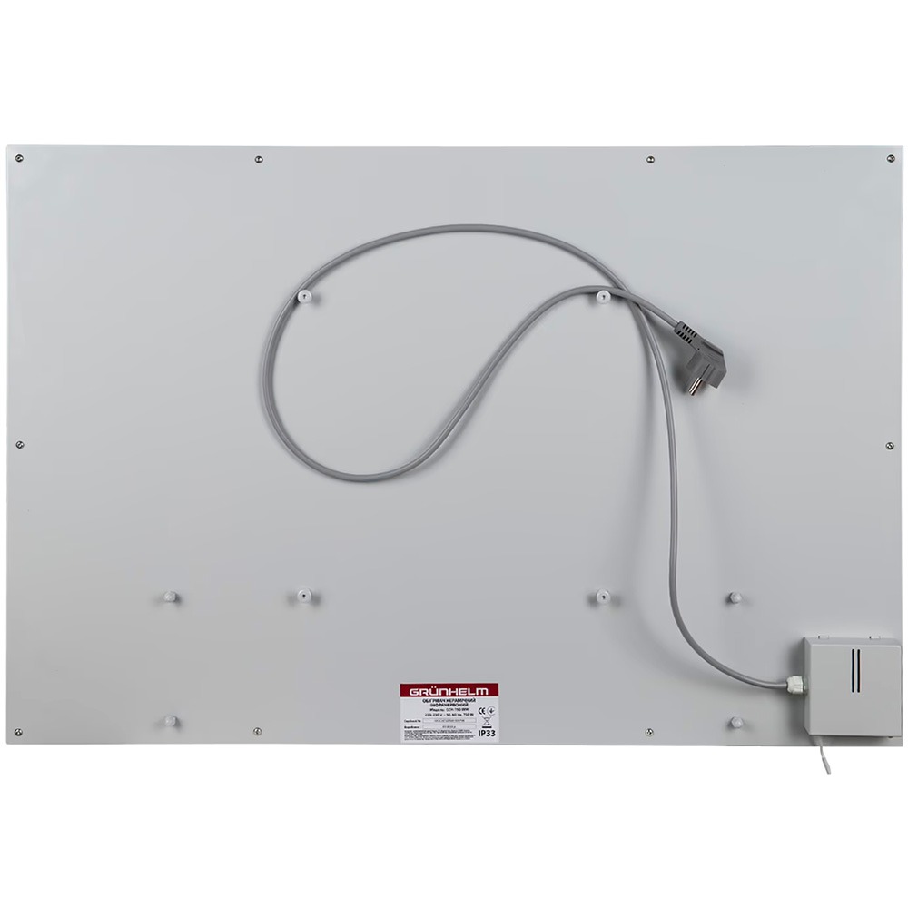 Керамический обогреватель GRUNHELM GCH-750WM Beige Керамический обогреватель GRUNHELM GCH-750WM Beige Тип нагревательного элемента керамический