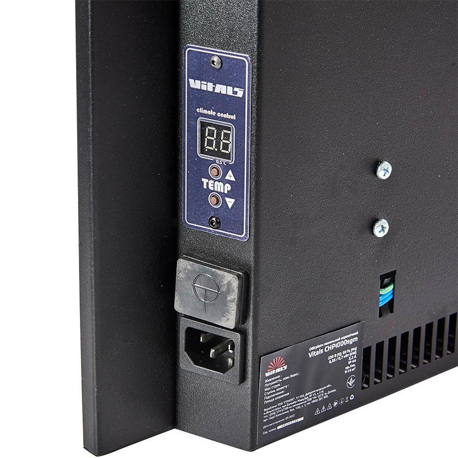 Фото Керамічний обігрівач VITALS панельний CHP-1000swm