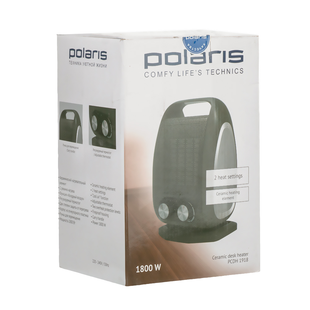 Тепловентилятор POLARIS PCDH 1918 Потужність 1800