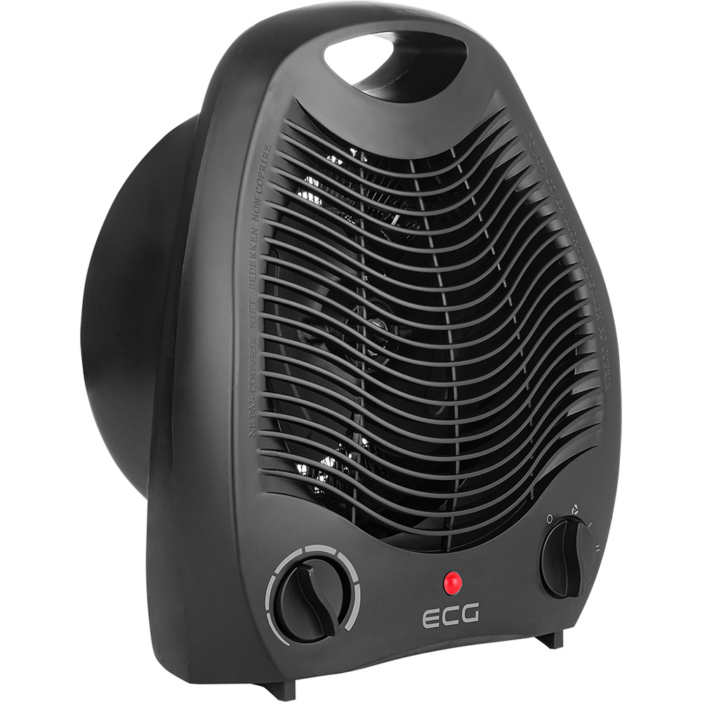Тепловентилятор ECG TV 3030 Heat R Black Мощность 2000
