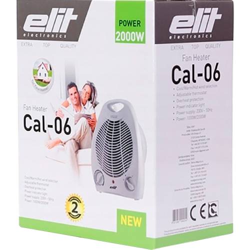 Зовнішній вигляд Тепловентилятор ELIT CAL-06 2000W