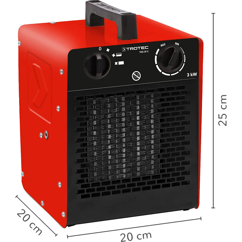 Внешний вид Тепловентилятор TROTEC TDS 20С 3.0 кВт