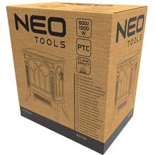 Тепловентилятор NEO TOOLS Камін 1500Вт (90-110)