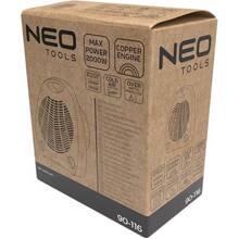 Тепловентилятор NEO TOOLS 90-116 White