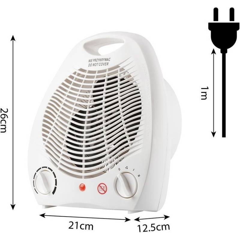 Фото Тепловентилятор NEO TOOLS 90-116 White