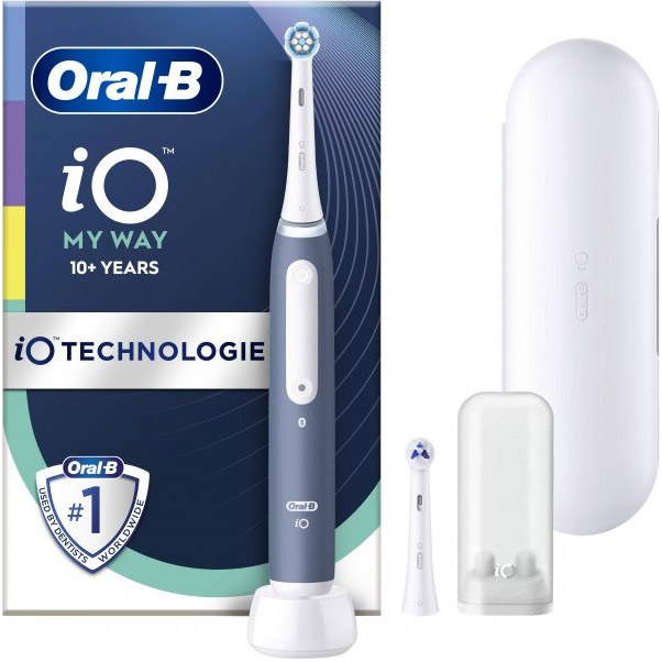 Замовити Електрична зубна щітка ORAL-B 18787 iO My Way Series 4 Ocean Blue