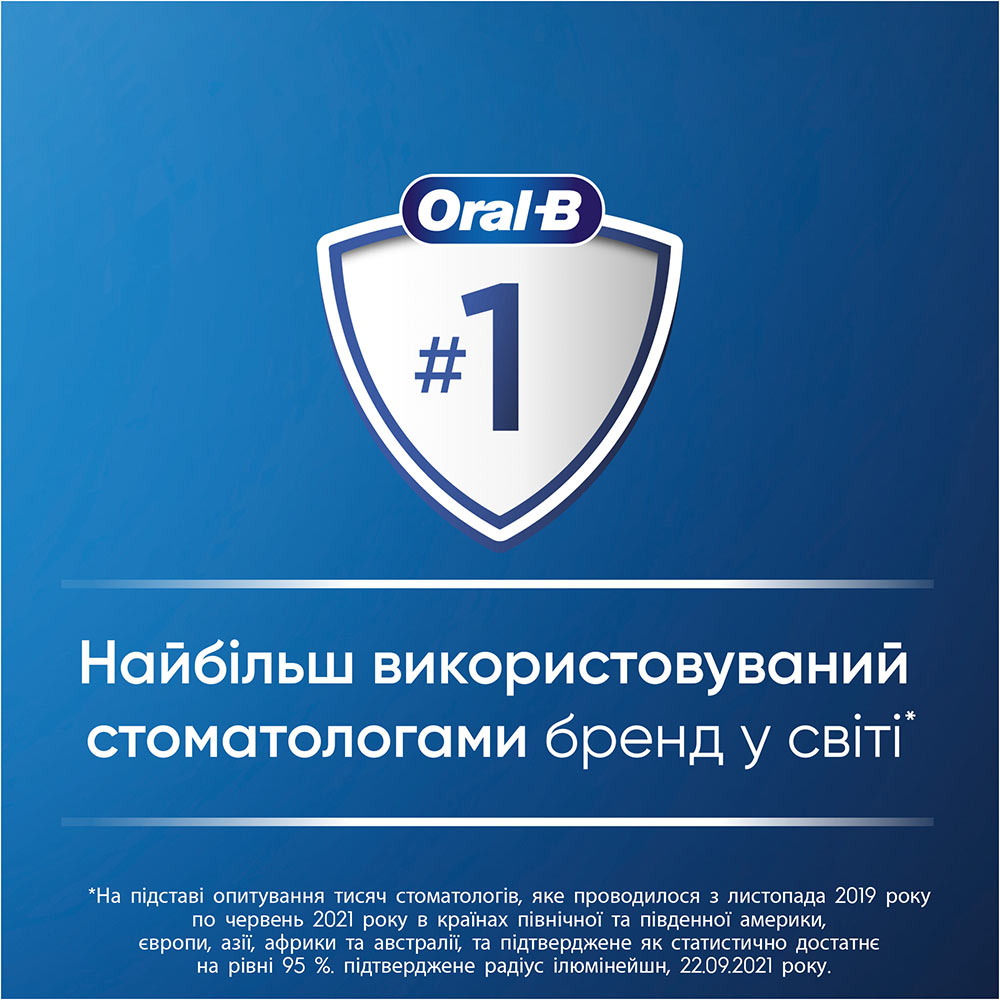 Зовнішній вигляд Електрична зубна щітка ORAL-B 18787 iO My Way Series 4 Ocean Blue